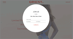 Desktop Screenshot of orientny.com